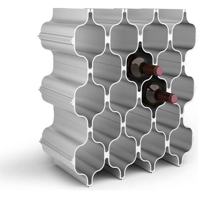 Born in Sweden, Weinregal, HEX Weinregal Aluminium – Flexibel & Modulares schwedisches Design (20 x 10 x 15 cm) Born in Sweden, Weinregal, HEX Weinregal Aluminium – Flexibel & Modulares schwedisches Design (20 x 10 x 15 cm)