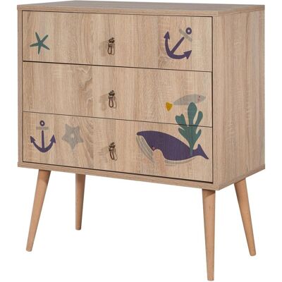 Homitis, Kommode + Sideboard, Ridge (80 x 40 x 89 cm) Homitis, Kommode + Sideboard, Ridge (80 x 40 x 89 cm)