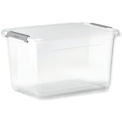 keeeper, Aufbewahrungsbox, Storage box with lid Leonie, 16.6l, 37.5x28.5x23.5cm (28.50 cm, 16.60 l) keeeper, Aufbewahrungsbox, Storage box with lid Leonie, 16.6l, 37.5x28.5x23.5cm (28.50 cm, 16.60 l)