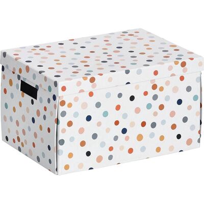 Zeller Present, Aufbewahrungsbox, Dots (35 cm) Zeller Present, Aufbewahrungsbox, Dots (35 cm)