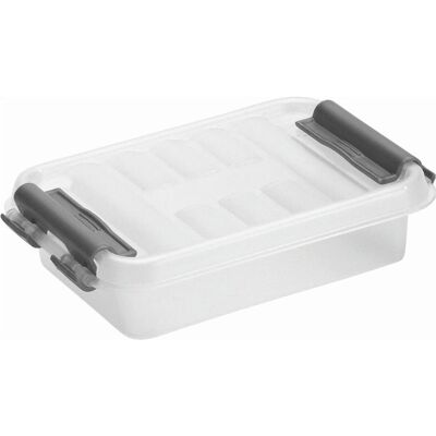 Sunware Q-Line Aufbewahrungsbox - 0,2l Transparent/Silber Sunware Q-Line Aufbewahrungsbox - 0,2l Transparent/Silber