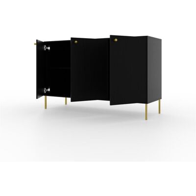 ADRK Furniture, Kommode + Sideboard, Tili 3D Kommode (124.50 x 40.80 x 73.90 cm) ADRK Furniture, Kommode + Sideboard, Tili 3D Kommode (124.50 x 40.80 x 73.90 cm)