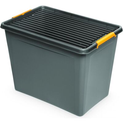 Orplast, Aufbewahrungsbox, Schneiden Sie die Räder des grauen 80 l solidStore Universal aus (39 cm, 80 l) Orplast, Aufbewahrungsbox, Schneiden Sie die Räder des grauen 80 l solidStore Universal aus (39 cm, 80 l)