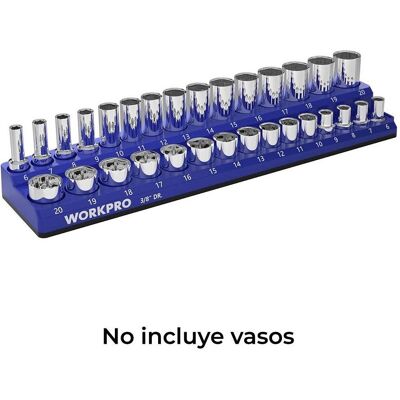 Workpro, Sortimentskasten, Werkzeug-Organizer 37,3 x 8,8 x 3,8 cm Metall Workpro, Sortimentskasten, Werkzeug-Organizer 37,3 x 8,8 x 3,8 cm Metall