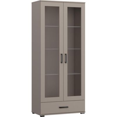 ADRK Furniture, Vitrine + Buffetschrank, Frazio Vitrine (80 x 40 x 186 cm) ADRK Furniture, Vitrine + Buffetschrank, Frazio Vitrine (80 x 40 x 186 cm)