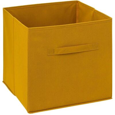 5Five, Aufbewahrungsbox, STORAGE BOX31X31 MUSTARD (31 cm) 5Five, Aufbewahrungsbox, STORAGE BOX31X31 MUSTARD (31 cm)