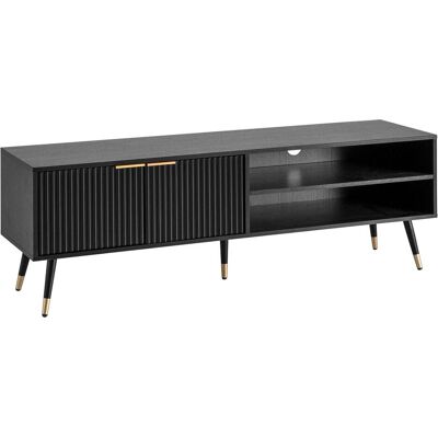 Wohnling, TV Möbel, Schwarz (150 x 39 x 51 cm) Wohnling, TV Möbel, Schwarz (150 x 39 x 51 cm)