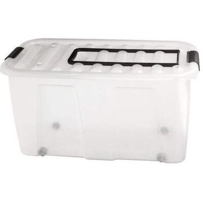 Plast team, Aufbewahrungsbox, Home Box Rollcontainer. 86l mit Griff 2227 (48 cm, 86 l) Plast team, Aufbewahrungsbox, Home Box Rollcontainer. 86l mit Griff 2227 (48 cm, 86 l)