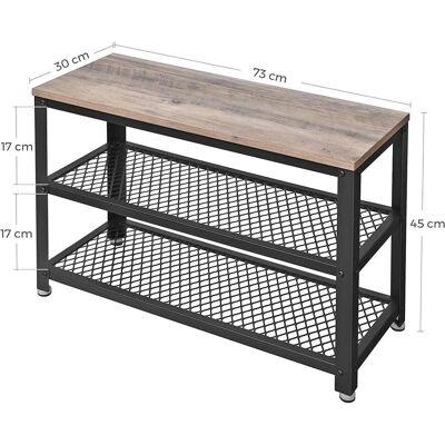 Vasagle, Schuhschrank, Miami (73 x 30 x 45 cm) Vasagle, Schuhschrank, Miami (73 x 30 x 45 cm)