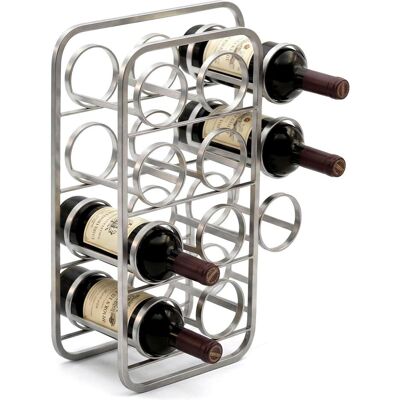 Wohnling, Weinregal, 47cm (11 Flaschen, 34 x 15 x 47 cm) Wohnling, Weinregal, 47cm (11 Flaschen, 34 x 15 x 47 cm)