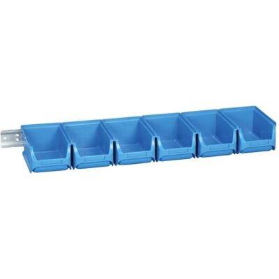 Allit, Lagerbehälter, Sichtlagerkasten-Set ProfiPlus 2/7, blau Allit, Lagerbehälter, Sichtlagerkasten-Set ProfiPlus 2/7, blau