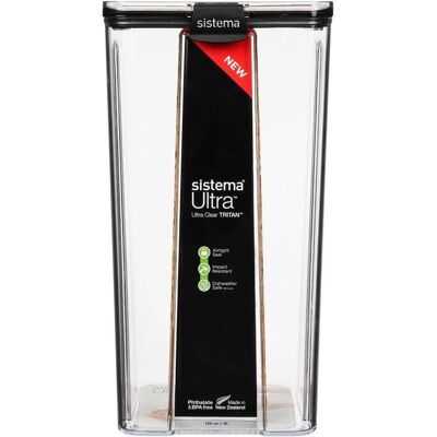 Sistema, Aufbewahrungsbox, Tritan Ultra Square 4L (4 l) Sistema, Aufbewahrungsbox, Tritan Ultra Square 4L (4 l)