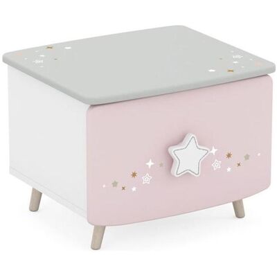 Home123, Nachttisch, Hemma (44.40 x 39 x 34 cm) Home123, Nachttisch, Hemma (44.40 x 39 x 34 cm)