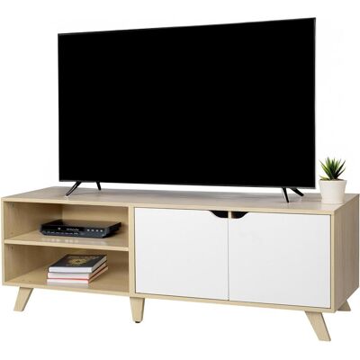 Relaxdays, TV Möbel, TV-Lowboard (140 x 40 x 50 cm) Relaxdays, TV Möbel, TV-Lowboard (140 x 40 x 50 cm)