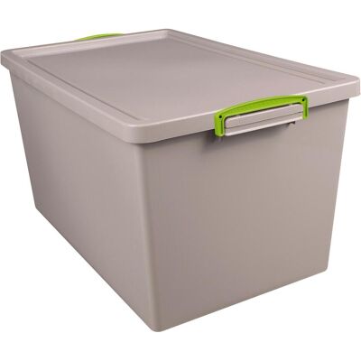 Really Useful Box, Aufbewahrungsbox, Aufbewahrungsbox 83-NST-RDG 83l nestbar grau (69.50 cm, 83 l) Really Useful Box, Aufbewahrungsbox, Aufbewahrungsbox 83-NST-RDG 83l nestbar grau (69.50 cm, 83 l)