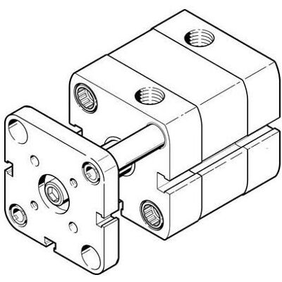 Festo, Fördertechnik, ADNGF-25-60-P-A 554237 Kompaktzylinder Festo, Fördertechnik, ADNGF-25-60-P-A 554237 Kompaktzylinder