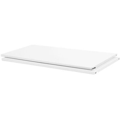 Dolle, Regal, Stahlfachboden B 800 x T 400 mm wei, 2 Stck (40 x 80 x 2 cm) Dolle, Regal, Stahlfachboden B 800 x T 400 mm wei, 2 Stck (40 x 80 x 2 cm)