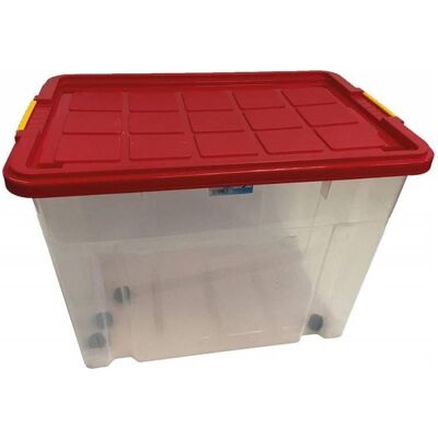 Magni, Aufbewahrungsbox, Box Maxi mit Deckel 60x40x44cm mit Rollen (40 cm) Magni, Aufbewahrungsbox, Box Maxi mit Deckel 60x40x44cm mit Rollen (40 cm)