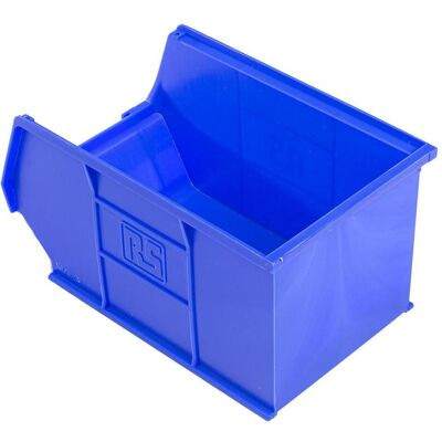 RS PRO, Lagerbehälter, Stapelkästen blau 150x240x130mm RS PRO, Lagerbehälter, Stapelkästen blau 150x240x130mm