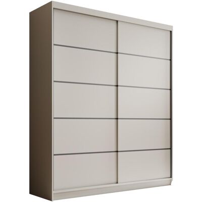 ADRK Furniture, Kleiderschrank, Schiebetürenschrank Hannah 180 (180 x 58 x 215 cm) ADRK Furniture, Kleiderschrank, Schiebetürenschrank Hannah 180 (180 x 58 x 215 cm)