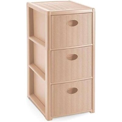 Kerbl, Kommode + Sideboard, Stefanplast Elegance Slim 3-Schubladen-Schrank (30 x 40 x 60 cm) Kerbl, Kommode + Sideboard, Stefanplast Elegance Slim 3-Schubladen-Schrank (30 x 40 x 60 cm)