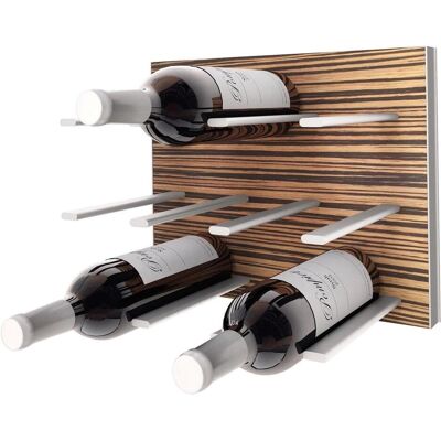 Stact, Weinregal, Zebrano Wijnrek - 9 Flaschen (9 Flaschen, 40 x 30 x 60 cm) Stact, Weinregal, Zebrano Wijnrek - 9 Flaschen (9 Flaschen, 40 x 30 x 60 cm)