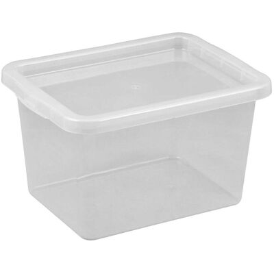 Plast team, Aufbewahrungsbox, Aufbewahrungsbox BASIC BOX, 15 Liter (28.50 cm, 15 l) Plast team, Aufbewahrungsbox, Aufbewahrungsbox BASIC BOX, 15 Liter (28.50 cm, 15 l)