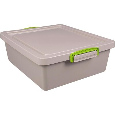 Really Useful Box, Aufbewahrungsbox, Aufbewahrungsbox 10.5-NST-RDG 10,5l nestbar grau (46 cm, 10.50 l) Really Useful Box, Aufbewahrungsbox, Aufbewahrungsbox 10.5-NST-RDG 10,5l nestbar grau (46 cm, 10.50 l)