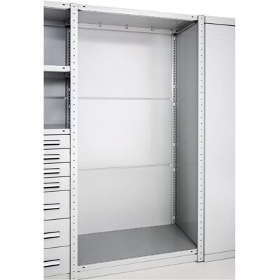 META Regalbau, Regal Zubehör, META Rückwand CLIP H3000 mm Vollblech grau META META Regalbau, Regal Zubehör, META Rückwand CLIP H3000 mm Vollblech grau META