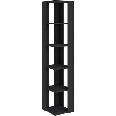 Skye Decor, Regal, Nati Corner Bookshelf (31.80 x 31.80 x 160.80 cm) Skye Decor, Regal, Nati Corner Bookshelf (31.80 x 31.80 x 160.80 cm)