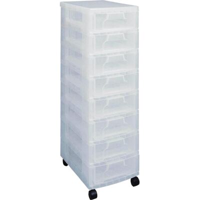 Really Useful Box Aufbewahrungsboxen 8x 7,0 l transparent - Aufbewahrungsbox Really Useful Box Aufbewahrungsboxen 8x 7,0 l transparent - Aufbewahrungsbox