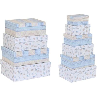 DKD Home Decor, Aufbewahrungsbox, Meti CG204306 (33.50 cm, 2x) DKD Home Decor, Aufbewahrungsbox, Meti CG204306 (33.50 cm, 2x)