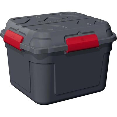 Sunware, Aufbewahrungsbox, Q-line wasserdichte Aufbewahrungsbox 90L anthrazit rot (53.10 cm, 90 l) Sunware, Aufbewahrungsbox, Q-line wasserdichte Aufbewahrungsbox 90L anthrazit rot (53.10 cm, 90 l)