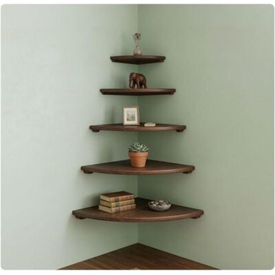 Relaxdays, Regal, Eckregal (35 x 35 x 3 cm) Relaxdays, Regal, Eckregal (35 x 35 x 3 cm)