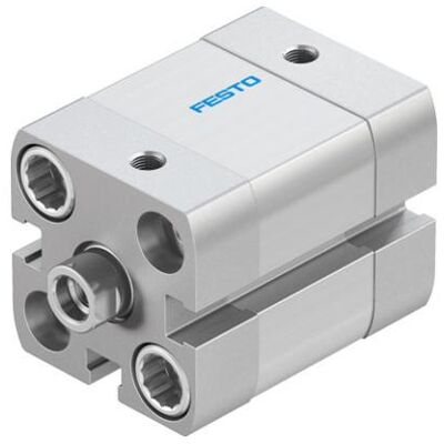 Festo, Fördertechnik, Compact Double Acting Cylinder 20x10 mm Festo, Fördertechnik, Compact Double Acting Cylinder 20x10 mm
