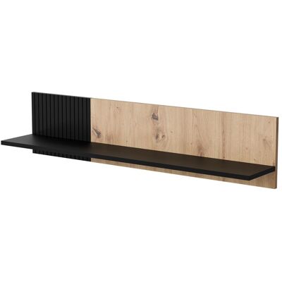 Cama, Regal, MERCI Regal 110x20x25 schwarz/Eiche artisan (110 x 20 x 25 cm) Cama, Regal, MERCI Regal 110x20x25 schwarz/Eiche artisan (110 x 20 x 25 cm)