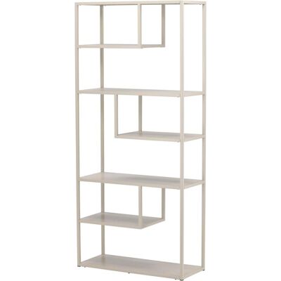 Venture Home - Regal Stahl - Beige - 188 x 85 x 35 cm - Bücherregal Venture Home - Regal Stahl - Beige - 188 x 85 x 35 cm - Bücherregal