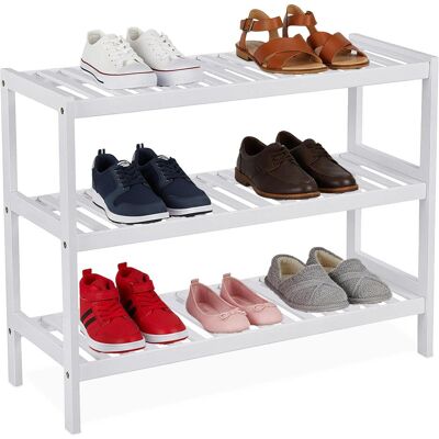 Relaxdays, Schuhschrank, Schuhregal (70 x 26 x 55 cm) Relaxdays, Schuhschrank, Schuhregal (70 x 26 x 55 cm)