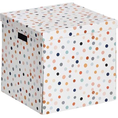 Zeller Dots Aufbewahrungsbox Weiß - Aufbewahrungsbox Zeller Dots Aufbewahrungsbox Weiß - Aufbewahrungsbox