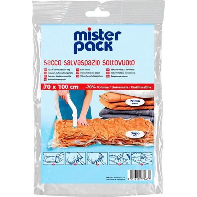 Domopak, Kleidersack + Hängeaufbewahrung, Misterpack XL Platzsparender Vakuumbeutel Domopak, Kleidersack + Hängeaufbewahrung, Misterpack XL Platzsparender Vakuumbeutel