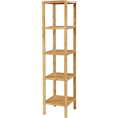 Songmics, Regal, Bamboo (33 x 33 x 146 cm) Songmics, Regal, Bamboo (33 x 33 x 146 cm)