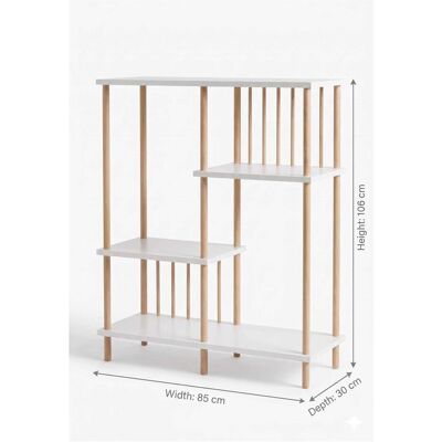 Hanah Home, Regal, Peka220 Bookshelf (85 x 30 x 106 cm) Hanah Home, Regal, Peka220 Bookshelf (85 x 30 x 106 cm)