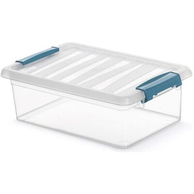 Domopak, Aufbewahrungsbox, Mehrzweckbox Living Katla Durchsichtig Polypropylen 4 L (29 x 19 x 10,5 cm) (19 cm, 4 l) Domopak, Aufbewahrungsbox, Mehrzweckbox Living Katla Durchsichtig Polypropylen 4 L (29 x 19 x 10,5 cm) (19 cm, 4 l)
