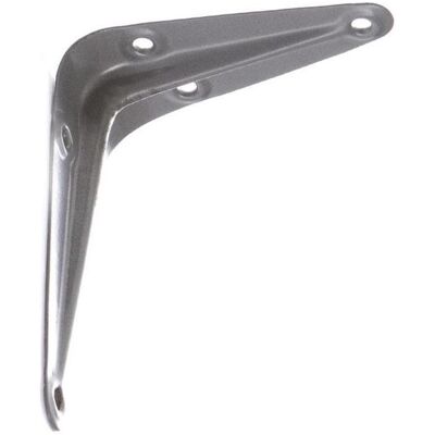 Haushalt, Regalträger, HOLDER SHELF 75X100 SB-01 MATT SILVER Haushalt, Regalträger, HOLDER SHELF 75X100 SB-01 MATT SILVER