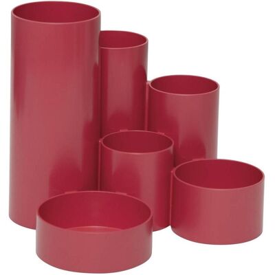 Maul, Trennwand, MAULtubo Recycling 4115625 Stifteköcher Rot Anzahl der Fächer: 6 (15.20 x 12.60 cm) Maul, Trennwand, MAULtubo Recycling 4115625 Stifteköcher Rot Anzahl der Fächer: 6 (15.20 x 12.60 cm)