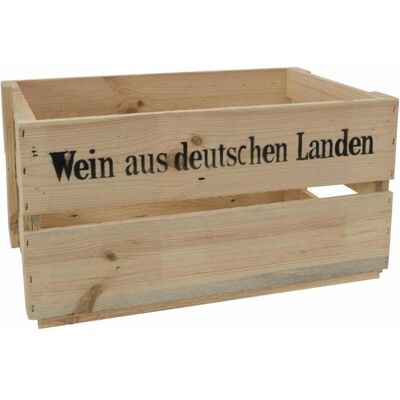 Europalms, Aufbewahrungsbox, Weinkiste natur Europalms, Aufbewahrungsbox, Weinkiste natur