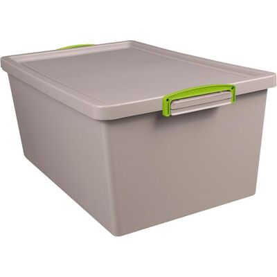 Really Useful Box, Aufbewahrungsbox, Aufbewahrungsbox 62-NST-RDG 62l nestbar grau (44 cm, 62 l) Really Useful Box, Aufbewahrungsbox, Aufbewahrungsbox 62-NST-RDG 62l nestbar grau (44 cm, 62 l)