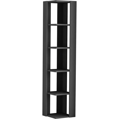 Skye Decor, Regal, Nati Corner Bookshelf (31.80 x 31.80 x 160.80 cm) Skye Decor, Regal, Nati Corner Bookshelf (31.80 x 31.80 x 160.80 cm)