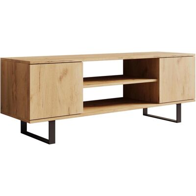 ADRK Furniture, TV Möbel, TV-Schrank Lofter 135 cm (135 x 40 x 49 cm) ADRK Furniture, TV Möbel, TV-Schrank Lofter 135 cm (135 x 40 x 49 cm)