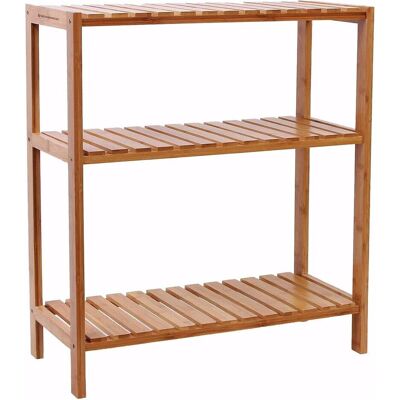 Songmics, Regal, Bamboo (60 x 26 x 66 cm) Songmics, Regal, Bamboo (60 x 26 x 66 cm)